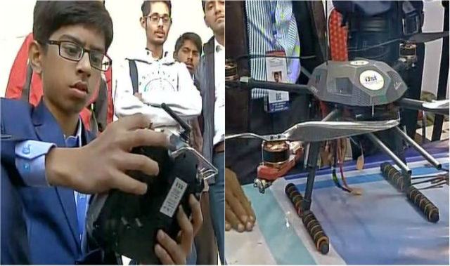 14-year-old student made awesome drone 
